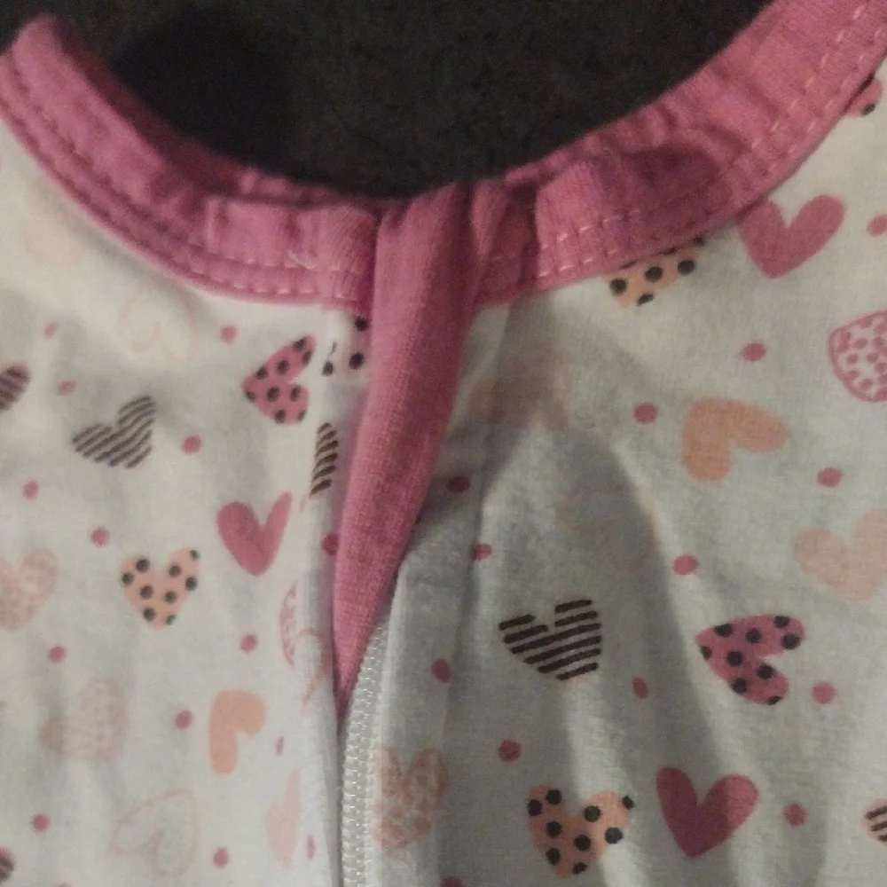 SwaddleMe Pink and White Baby Bodysuit